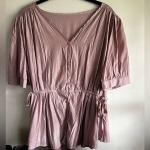 Elegant Mauve Blouse